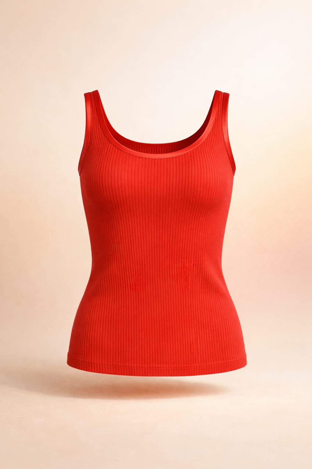 Poppy Ribbed Tank